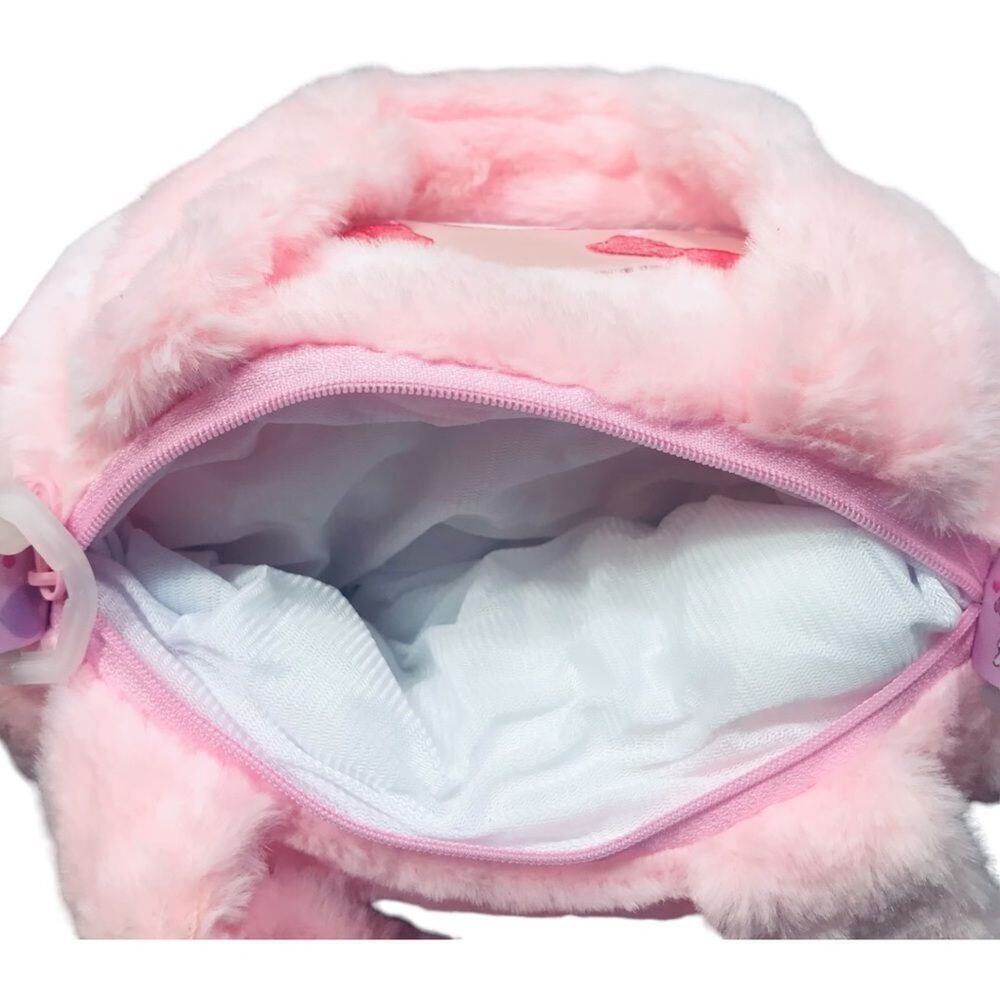 My Melody Pink Plush Crossbody Handbag - Picture 6 of 6